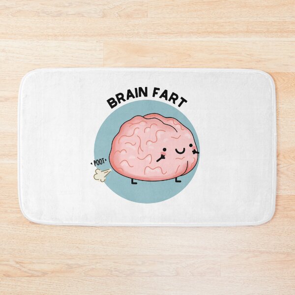 Item preview, Brain Fart Funny Brain Puns  designed and sold by punnybone.