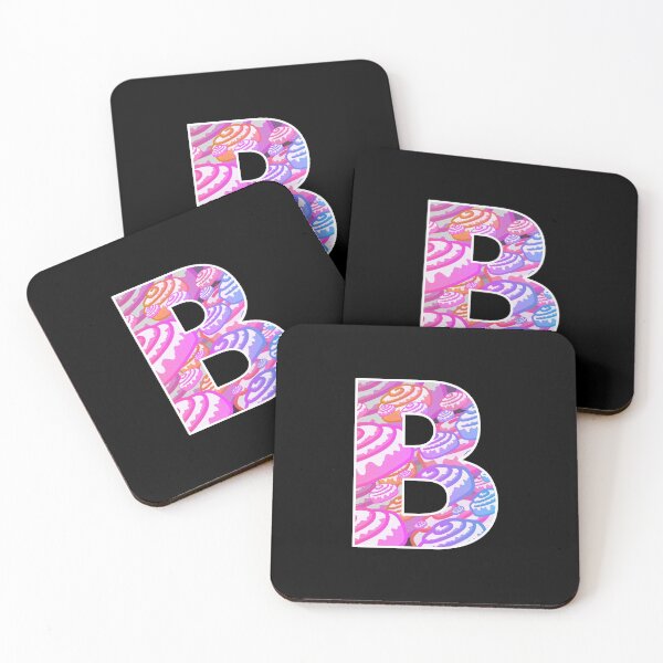 Item preview, Letter Art Retro Vaporwave Cinnamon Buns - B designed and sold by dylanxh.