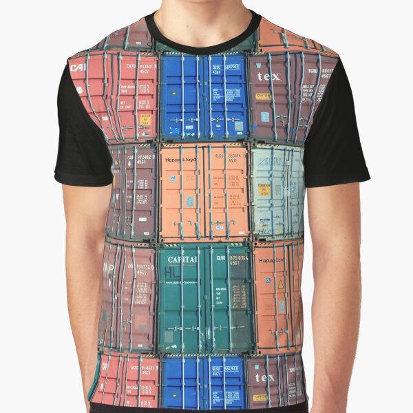 For the Love of Shipping Containers Graphic T-Shirt