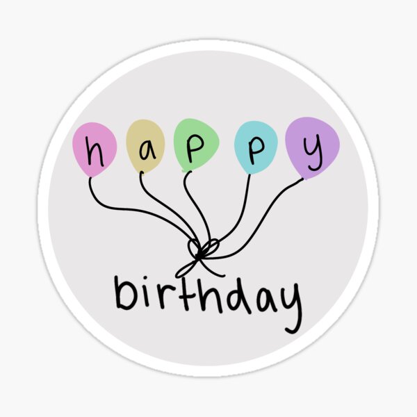Alles Gute zum Geburtstag Sticker