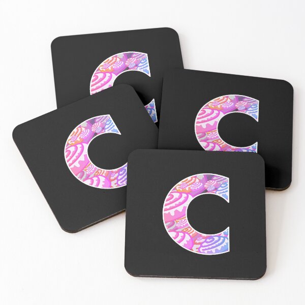 Item preview, Letter Art Retro Vaporwave Cinnamon Buns - C designed and sold by dylanxh.