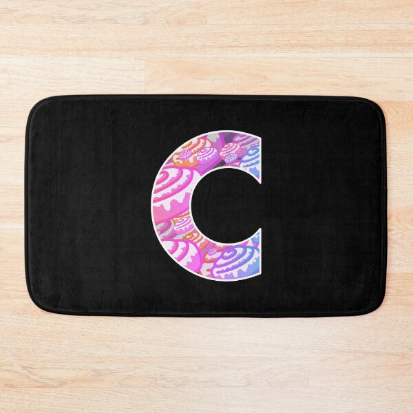 Item preview, Letter Art Retro Vaporwave Cinnamon Buns - C designed and sold by dylanxh.