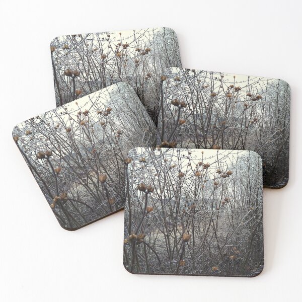 Item preview, Iced Over Foliage On an Overcast March Afternoon designed and sold by Mothe3rd.