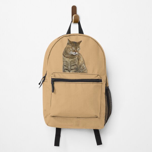 Item preview, Cute Sleepy Cat (Light Orange/Beige BG) designed and sold by FilipeFerreira.