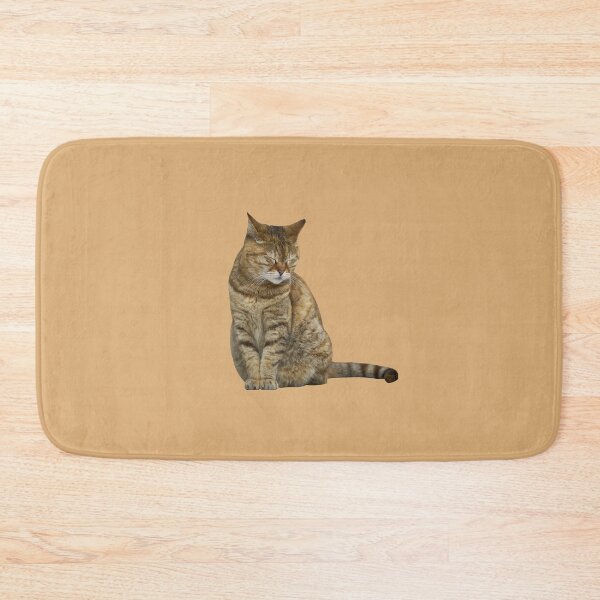 Item preview, Cute Sleepy Cat (Light Orange/Beige BG) designed and sold by FilipeFerreira.