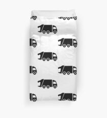 Garbage car Duvet Cover