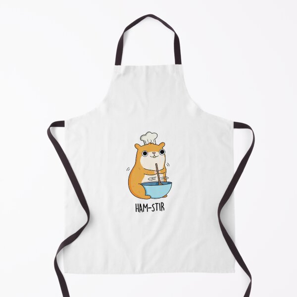 Item preview, Hamstir Funny Chef Hamster Puns  designed and sold by punnybone.