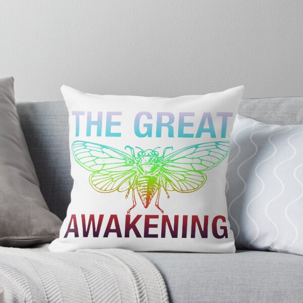 Item preview, rainbow cicada typography designed and sold by Fashionmonger.