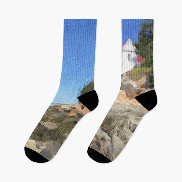 Item preview, Beautiful Bass Harbor Head Light designed and sold by Autumn Seas Photography.