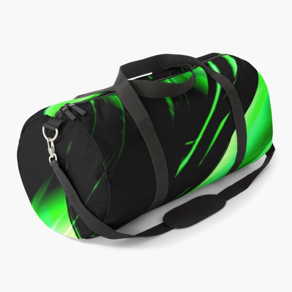Item preview, Lime Florescent Green and Black Swirling Abstract Design Pattern designed and sold by thestuffcompany.