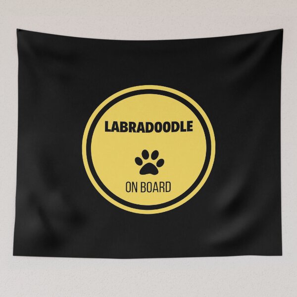 Item preview, Labradoodle On Board designed and sold by Akihiko Daisuka.