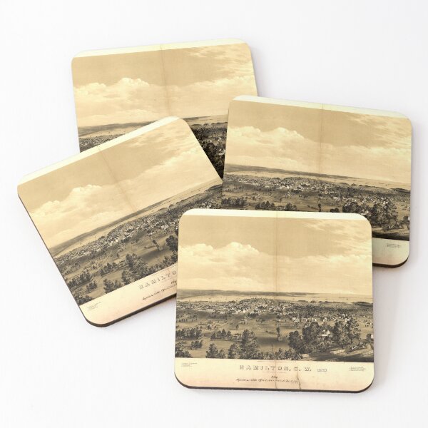 Item preview, Hamilton, Ontario, Canada (1859) designed and sold by allhistory.