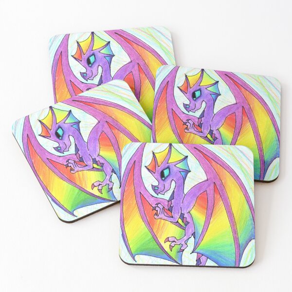 Item preview, Rainbow Dragon designed and sold by gwillathedragon.