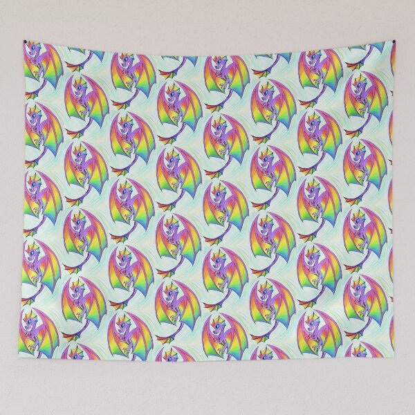Item preview, Rainbow Dragon designed and sold by gwillathedragon.