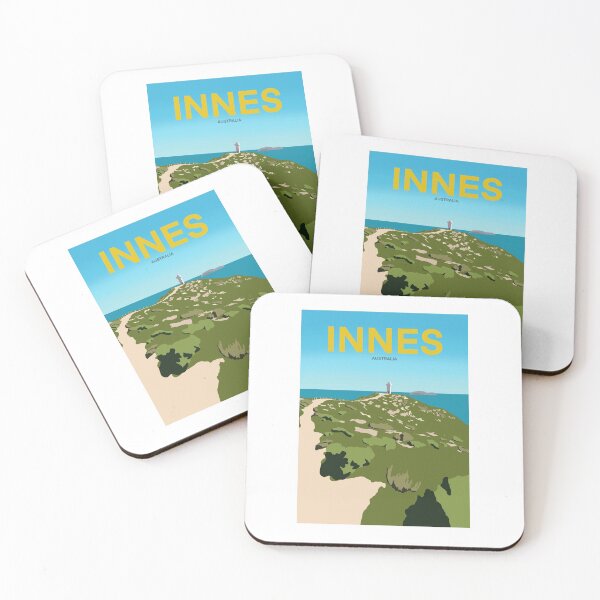 Item preview, Innes South Australia Travel Poster designed and sold by oliviaskye.
