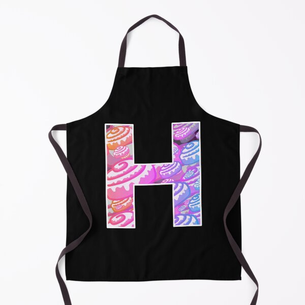 Item preview, Letter Art Retro Vaporwave Cinnamon Buns - H designed and sold by dylanxh.