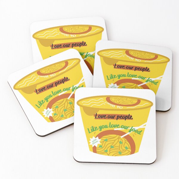 Item preview, Instant Noodles: Love our people like you love our food  designed and sold by ThoughtJumble.