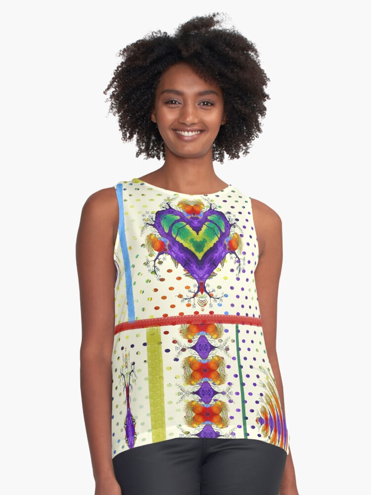 Item preview, Sleeveless Top designed and sold by CecileCharles.