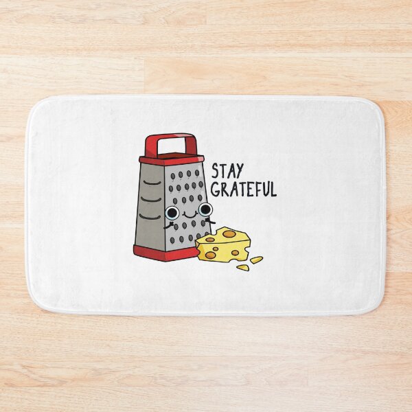 Item preview, Stay Grateful Funny Cheese Puns  designed and sold by punnybone.