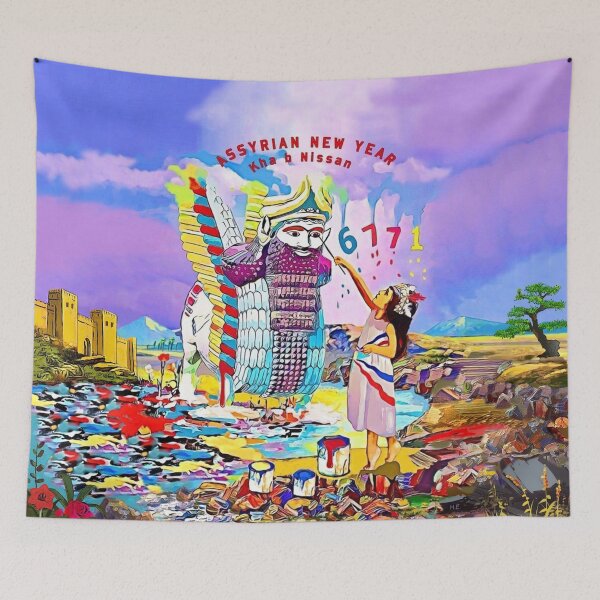 Item preview, Assyrian new year designed and sold by doniainart.