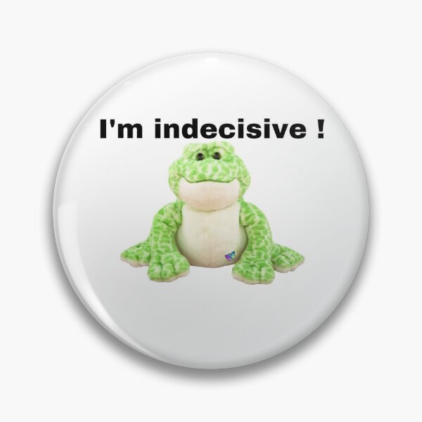 Item preview, Webkinz I’m indecisive frog designed and sold by dyslsexyia.