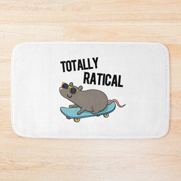 Item preview, Totally Ratical Funny Rat Puns  designed and sold by punnybone.