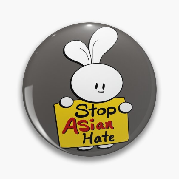 Item preview, Stop Asian Hate Jelly Bunny designed and sold by HuiCreations.