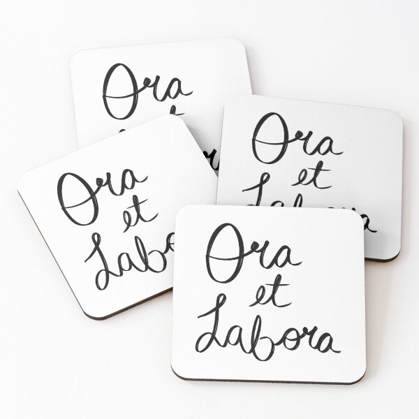 Item preview, Ora et Labora Cursive designed and sold by salmonsoul.