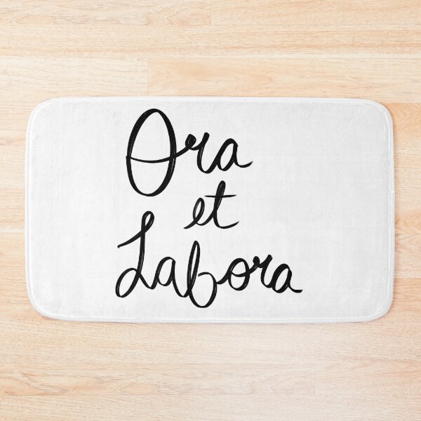 Item preview, Ora et Labora Cursive designed and sold by salmonsoul.