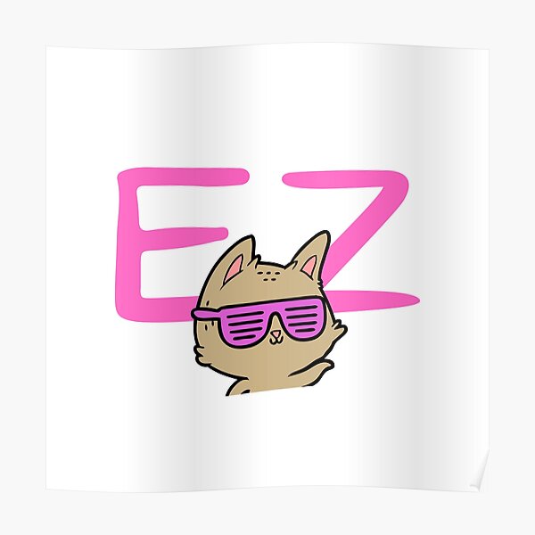 Gg Easy Posters For Sale Redbubble