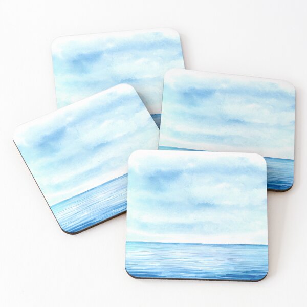 Item preview, Watercolor sea and sky designed and sold by della95.