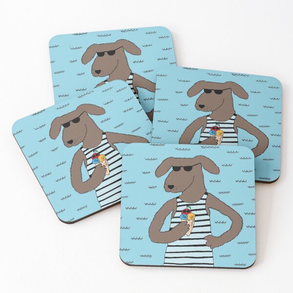 Item preview, Dog Eating Ice Cream designed and sold by Emus.