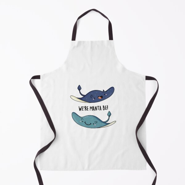 Item preview, We're Manta Be Funny Manta Ray Puns  designed and sold by punnybone.