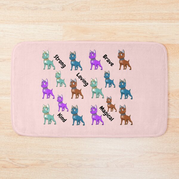 Item preview, Xico's Journey, Positive Affirmations, Cartoon Dog pattern designed and sold by Spiritualish.