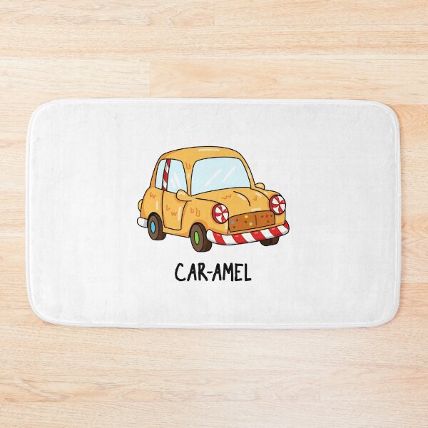Item preview, Car-amel Funny Candy Car Puns  designed and sold by punnybone.
