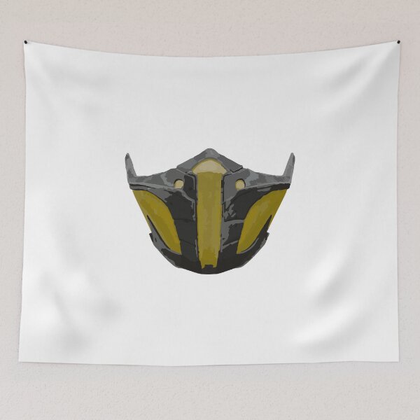 Item preview, Scorpian - Mortal Kombat Mask designed and sold by MyDesignRox.