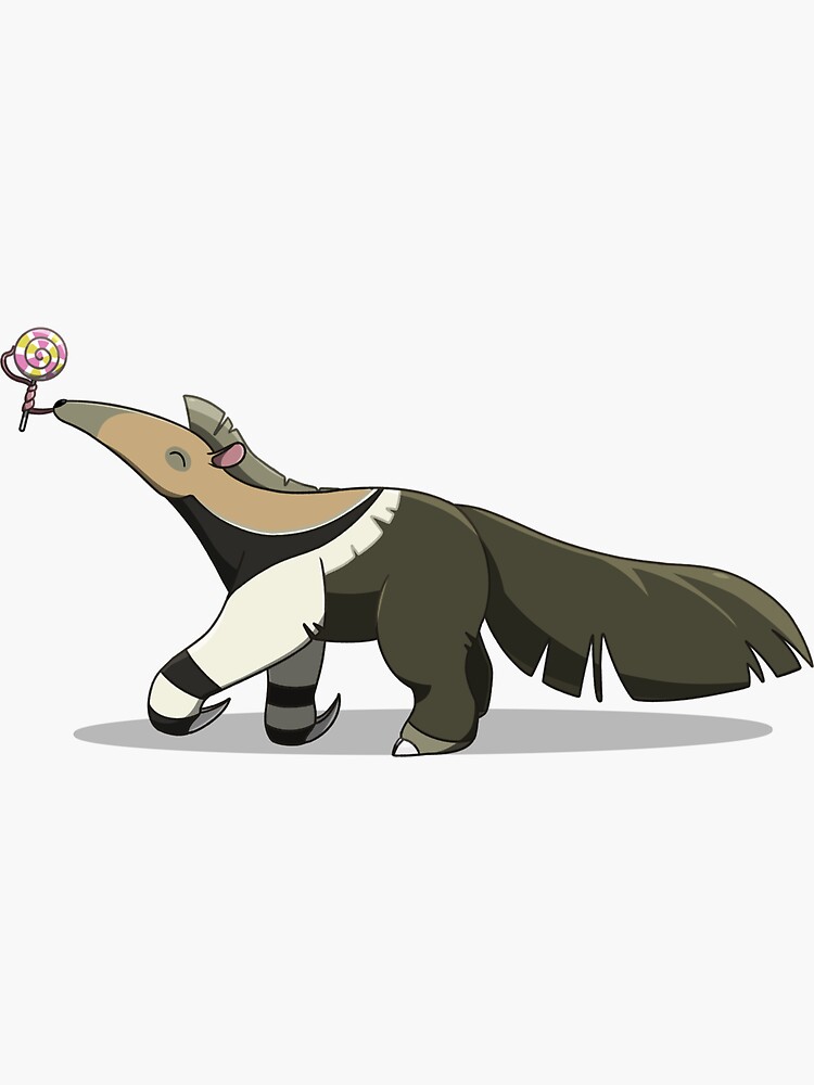 Flavvore Tamandua Pose | Sticker