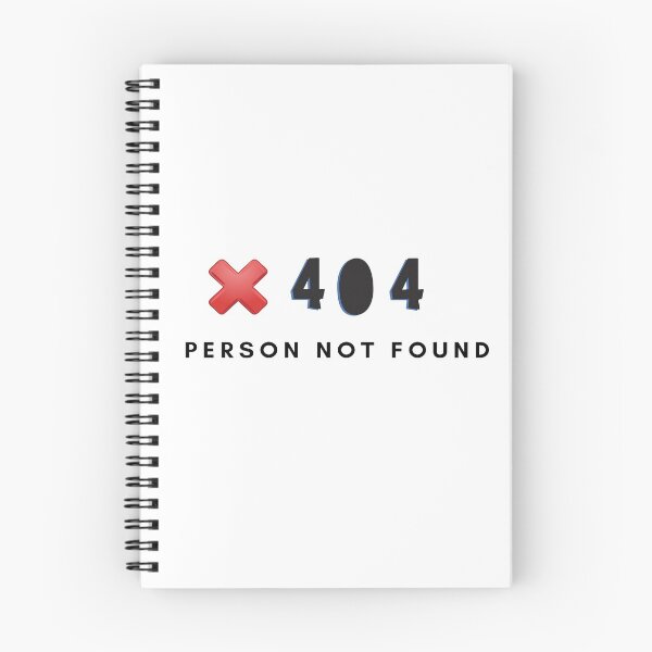 Item preview, 404 Person Not Found | Geek Collection designed and sold by Viombhte-Prints.
