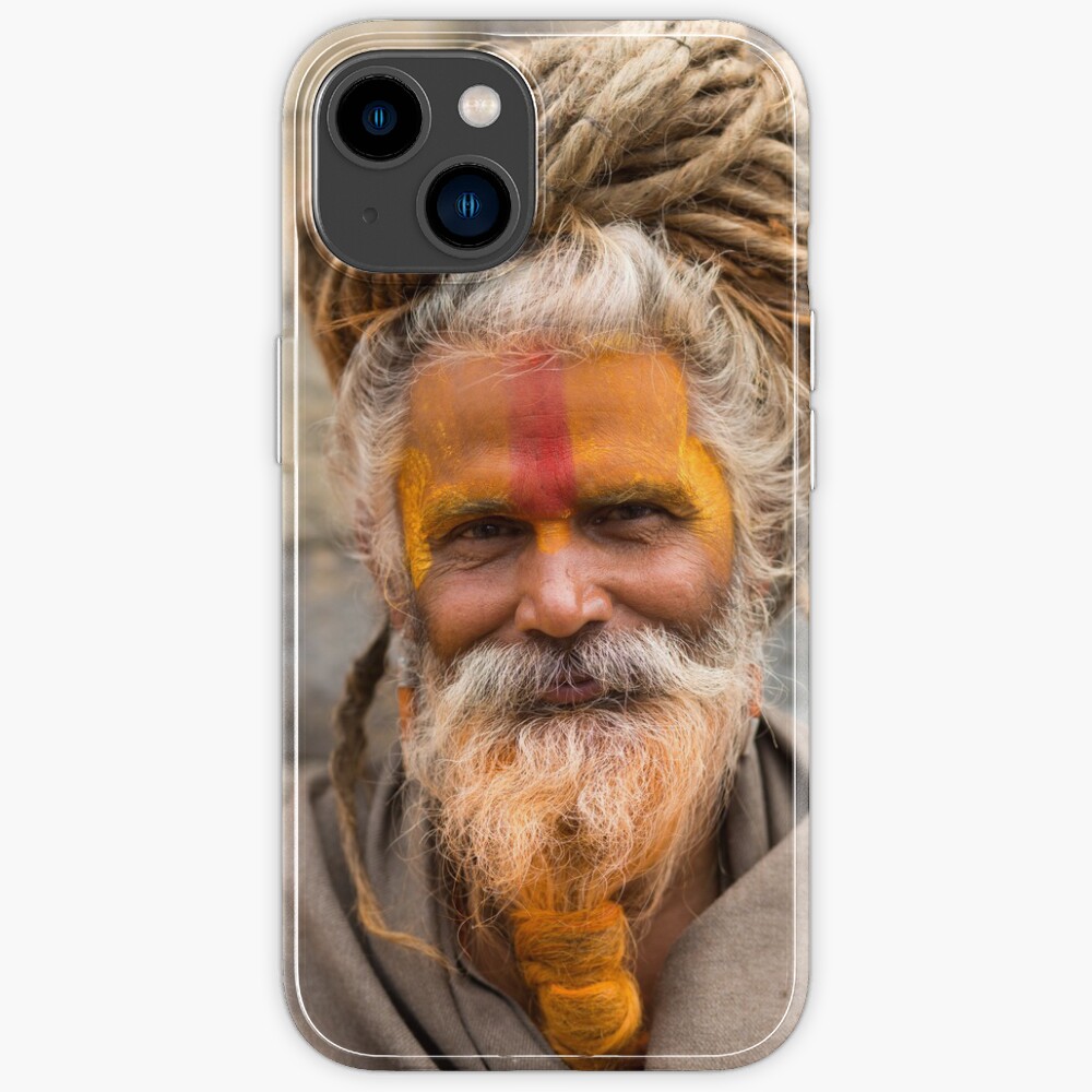 "Sadhu in Kathmandu, Nepal" iPhone Case for Sale by Piccaya Redbubble