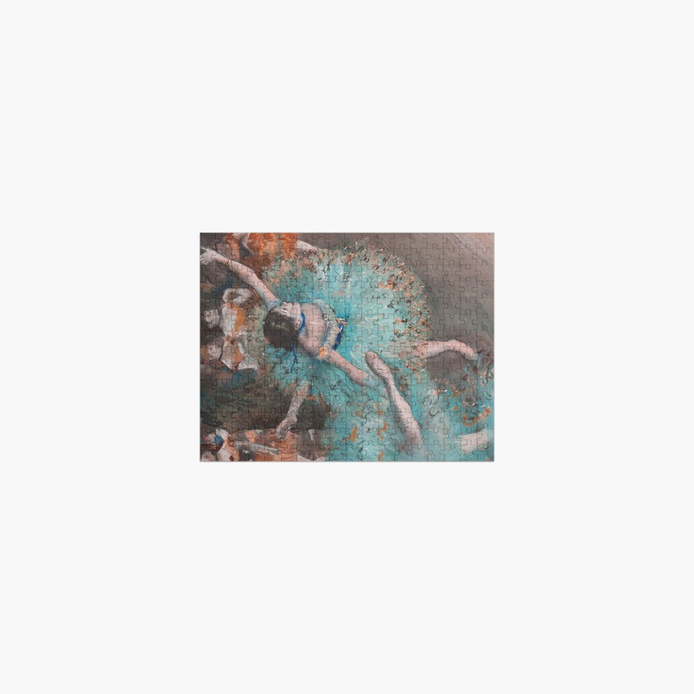 Edgar Degas Swaying Dancer Green Dancer Jigsaw Puzzle