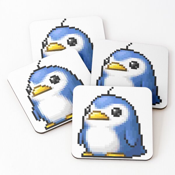 Item preview, MapleStory Blue Penguin Pet designed and sold by kawaiicrossing.