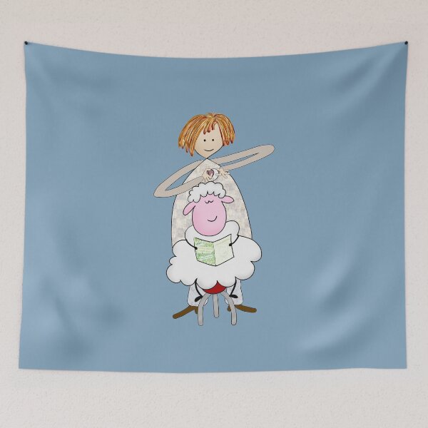 Item preview, Dolling up for a sheep over designed and sold by shackledlettuce.