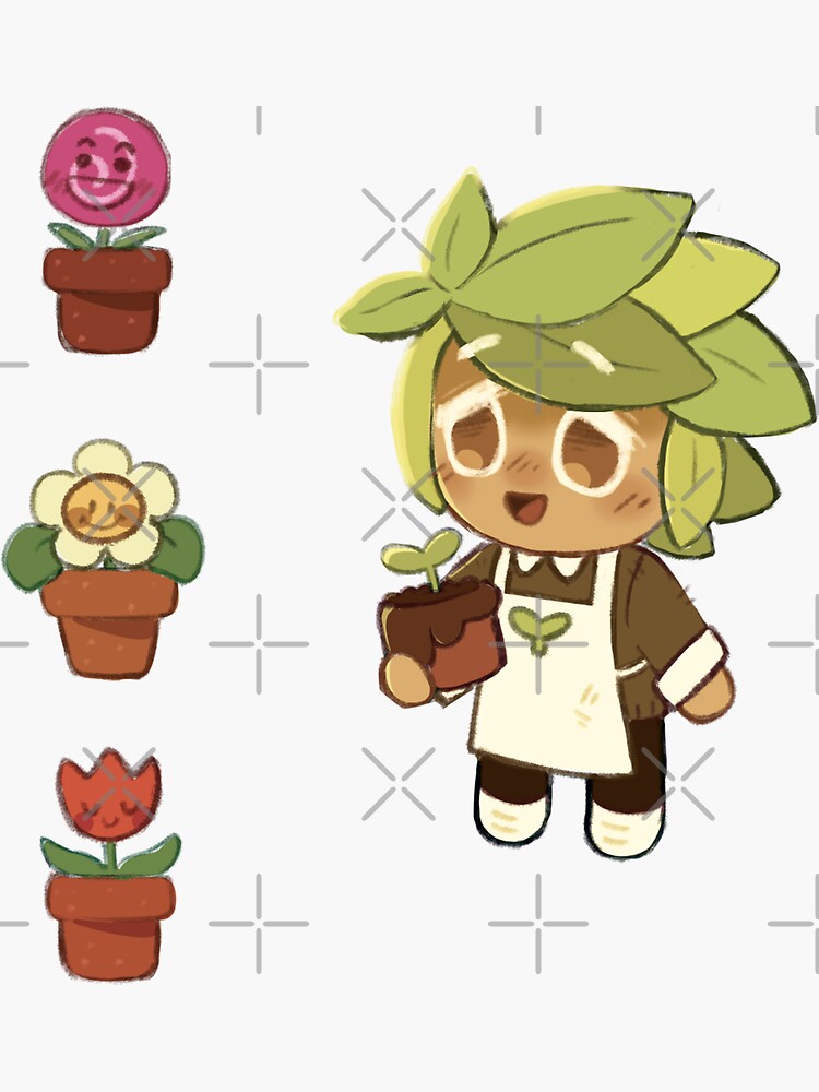 "Herb Cookie" Sticker for Sale by UnluckyUsagi Redbubble