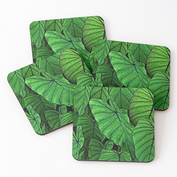 Item preview, Giant Green Leaf Jungle Pattern designed and sold by mrtraz.