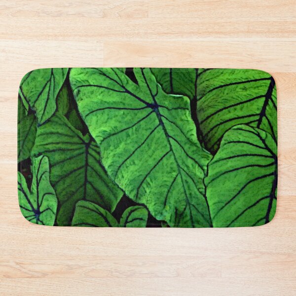 Item preview, Giant Green Leaf Jungle Pattern designed and sold by mrtraz.