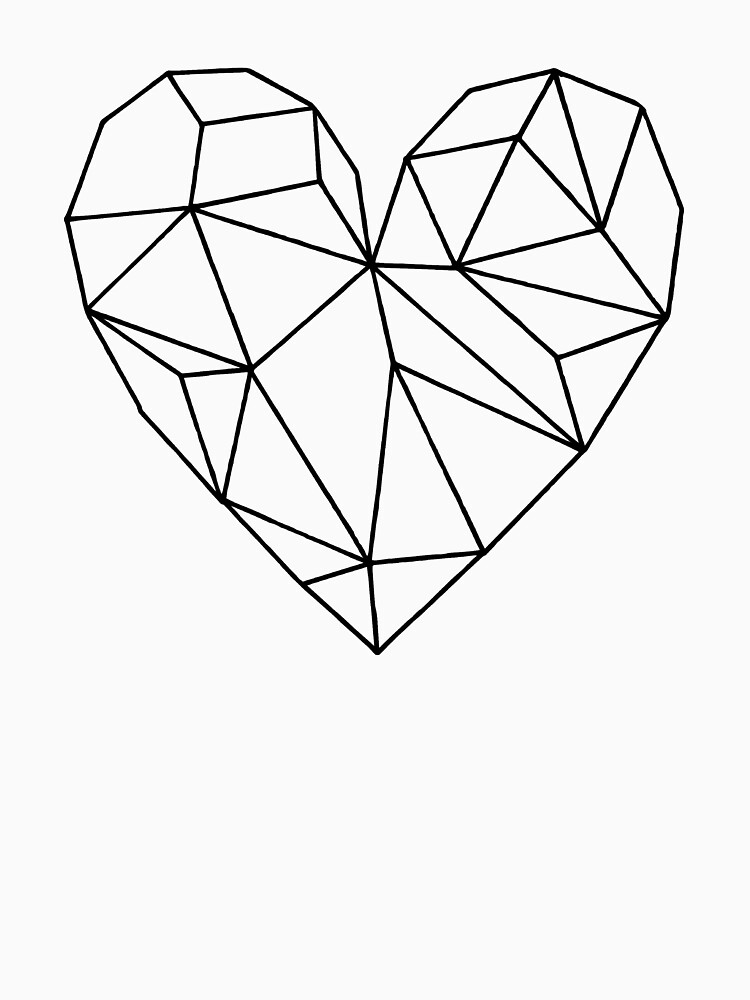 Dndm shape of my heart. Геометрическое сердечко. Геометрические эскизы. Сердце Геометрическая фигура. Сердце из геометрических фигур.