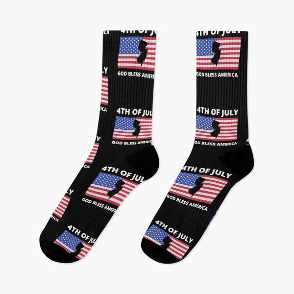 Item preview, 4th of July God Bless America New Jersey designed and sold by Crafty-Mornings.