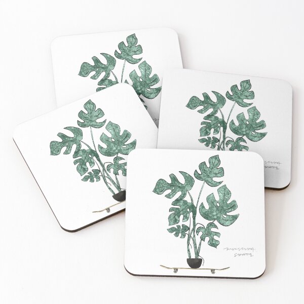 Item preview, Monstera Skate - Plants and Skateboarding designed and sold by monsteraskate.