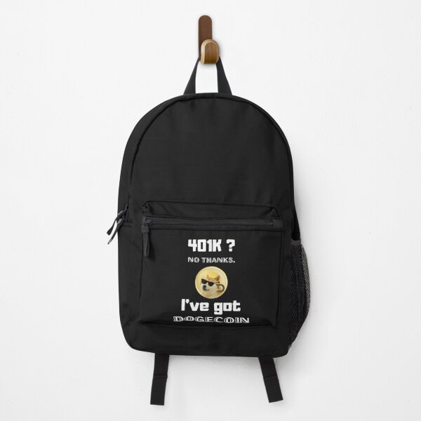 Item preview, 401k? no thanks I've got dogecoin designed and sold by sirina2796.