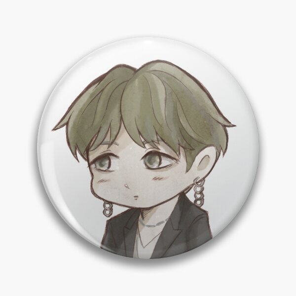 Item preview, BTS Suga chibi -ON- sticker designed and sold by renrensden.